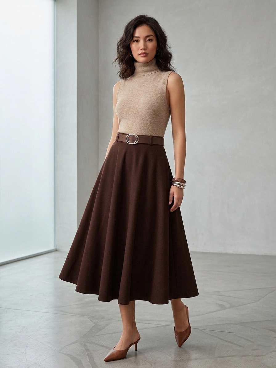 ETEK ZARA KREP KAHVE